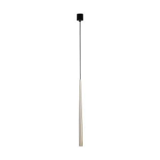 TK Lighting 10116 - Luster Piano 1xG9, zlatá/čierna