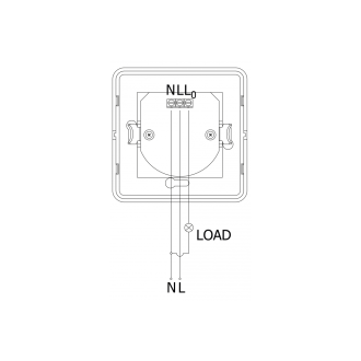 GTV CR-CR4L00-00 - Vstavaný PIR senzor CR-4 LED, max. 1200W, 230V, 160°, max. 9m, biela