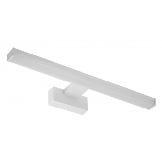GTV LD-KAT400-00 - Nástenné kúpeľňové LED svietidlo Catania 8W, 4000K, 640lm, IP44, 400mm, biela