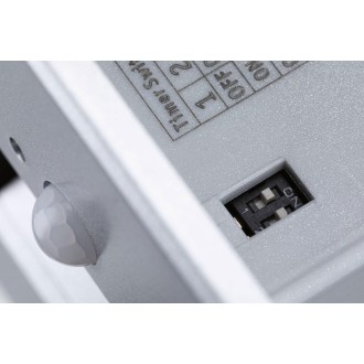 Paulmann 93134 - Orientačné LED svietidlo do steny Edge Quadro 1,2 W, 2700K, 25lm, matný chróm + senzor