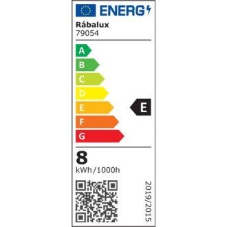 Rabalux 79054 - LED žiarovka E27 Illu 8W, 4000K, 1000lm, 180°, biela
