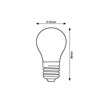 Rabalux 79054 - LED žiarovka E27 Illu 8W, 4000K, 1000lm, 180°, biela