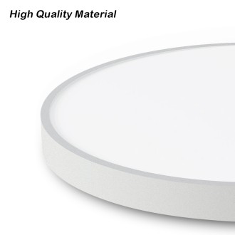 Immax neo 07252L - Stropné inteligentné LED svietidlo Semplici 48W, 2700-6500K, 3468lm, Ø500, biela, Wi-Fi + diaľkové ovládanie