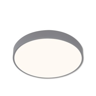 TOP LIGHT Metal 40S RC - Stropné LED svietidlo Metal 40S 51W, 3000-6500K, 5100lm, Ø400, šedá + diaľkové ovládanie
