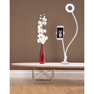 TOP LIGHT Neck B - LED lampička s klipom Neck B 5W, 3000-4500-6000K, 500lm, biela