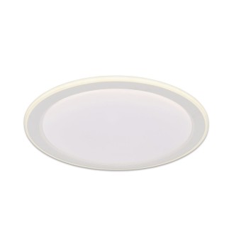 TOP LIGHT Norman 50B RC - Stropné LED svietidlo Norman 50B 60W, 3000-6500K, 6000lm, Ø490, biela + diaľkové ovládanie
