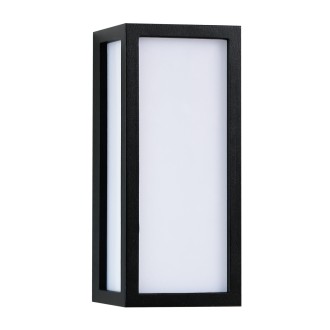 TOP LIGHT Burgos XL - Vonkajšie nástenné LED svietidlo BURGOS XL 20W, 4000K, 1080lm, IP44, čierna/biela