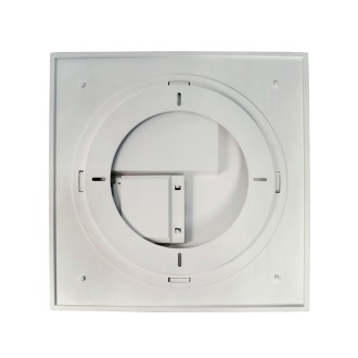 TOP LIGHT Boxter H30 CCT - Vonkajšie stropné a nástenné LED svietidlo Boxter CCT 24W, 3000K/4000K/6000K, 2400lm, IP54, 280x280, biela