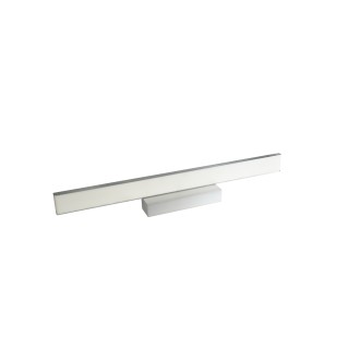 TOP LIGHT Columbia 60 - Nástenné kúpeľňové LED svietidlo Columbia 12W, 4000K, 1200lm, IP44, kartáčovaný hliník