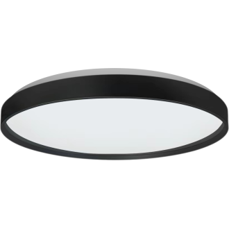 Stropné LED svietidlo RINGO 36W, 3000-6000K, 3250lm, RGB, Ø390, čierna/biela + diaľkové ovládanie