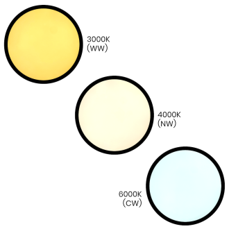 Stropné LED svietidlo MAQ 32W, 3000/4000/6500K, 3400lm, Ø400, čierna