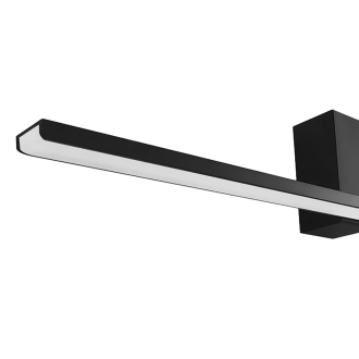 Kúpeľňové nástenné LED svietidlo Artemis 13,8 W, 4000K, 950lm, 60cm, IP44, čierna