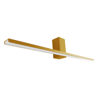 Kúpeľňové nástenné LED svietidlo Artemis 13,8W, 4000K, 950lm, 60cm, IP44, zlatá