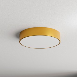 Temar CLEO 400 IP54 WITH MOTION SENSOR GOLD - Stropné svietidlo CLEO 3xE27, IP54, Ø400, zlatá + senzor