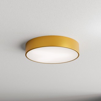 Temar CLEO 400 IP54 WITH MOTION SENSOR GOLD - Stropné svietidlo CLEO 3xE27, IP54, Ø400, zlatá + senzor