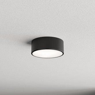 Temar CLEO 200 IP54 WITH MOTION SENSOR BLACK - Stropné svietidlo CLEO 1xE27, IP54, Ø200, čierna + senzor
