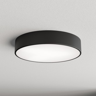 Temar CLEO 400 IP54 WITH MOTION SENSOR BLACK - Stropné svietidlo CLEO 3xE27, IP54, Ø400, čierna + senzor