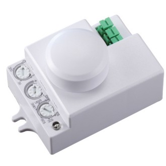 Temar CLEO 400 IP54 WITH MOTION SENSOR GREY - Stropné svietidlo CLEO 3xE27, IP54, Ø400, sivá + senzor