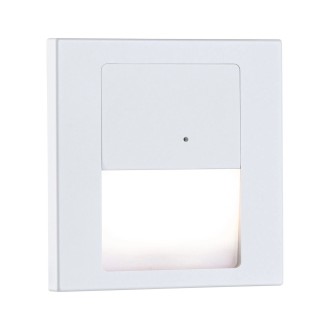 Paulmann 80002 - Orientačné LED svietidlo do steny Tsaro Leader 1W, 2700K, 80lm, biela + senzor