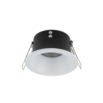 TK Lighting 10578 - Kúpeľňové podhľadové svietidlo Opti 1xGU10, Ø85, IP65, biela
