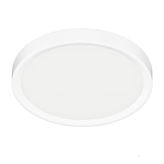 Stropné LED svietidlo MAQ 18W, 3000/4000/6500K, 1850lm, Ø230, biela