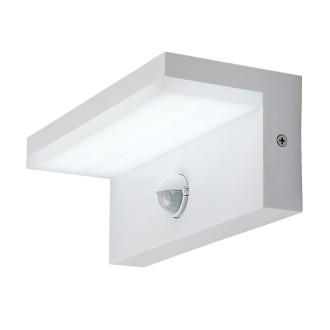 Rabalux 77116 - vonkajšie nástenné LED svietidlo Zaragoza 9W, 2700/4000/6500K, IP54, 850lm, biela