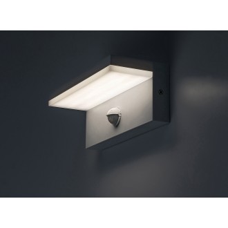 Rabalux 77116 - vonkajšie nástenné LED svietidlo Zaragoza 9W, 2700/4000/6500K, IP54, 850lm, biela