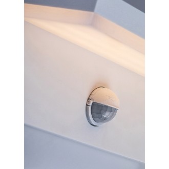 Rabalux 77116 - vonkajšie nástenné LED svietidlo Zaragoza 9W, 2700/4000/6500K, IP54, 850lm, biela