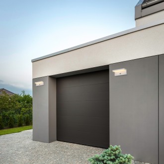 Rabalux 77116 - vonkajšie nástenné LED svietidlo Zaragoza 9W, 2700/4000/6500K, IP54, 850lm, biela