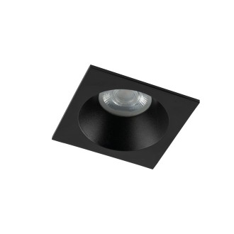 TK Lighting 10581 - Podhľadové kúpeľňové svietidlo PRISMA BLACK 1xGU10, 85x85, IP65, čierna