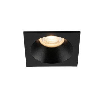 TK Lighting 10581 - Podhľadové kúpeľňové svietidlo PRISMA BLACK 1xGU10, 85x85, IP65, čierna