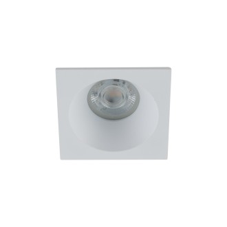 TK Lighting 10582 - Podhľadové kúpeľňové svietidlo PRISMA WHITE 1xGU10, 85x85, IP65, biela