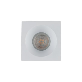 TK Lighting 10582 - Podhľadové kúpeľňové svietidlo PRISMA WHITE 1xGU10, 85x85, IP65, biela