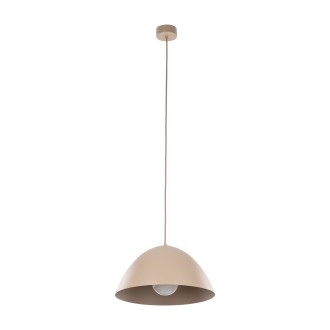 TK Lighting 10657 - Luster FARO SABIA 1xE27, Ø340, béžová