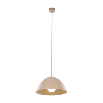 TK Lighting 10657 - Luster FARO SABIA 1xE27, Ø340, béžová