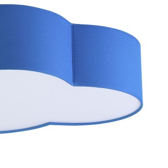 TK Lighting 1534 - Detské stropné svietidlo Cloud 4xE27, modrá