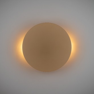 TK Lighting 10623 - Nástenné svietidlo LUNA SABIA 2xG9, Ø200, béžová