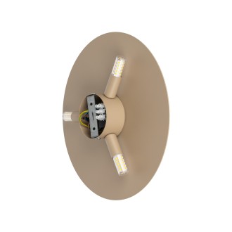 TK Lighting 10624 - Nástenné svietidlo LUNA SABIA 3xG9, Ø300, béžová