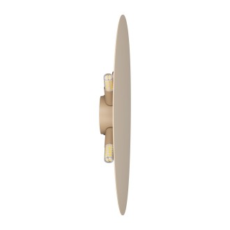 TK Lighting 10625 - Nástenné svietidlo LUNA SABIA 4xG9, Ø400, béžová
