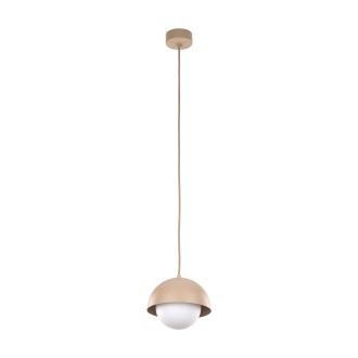 TK Lighting 10644 - Luster BONO SABIA 1xG9, Ø170, béžová