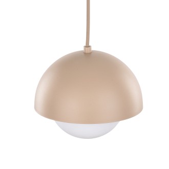 TK Lighting 10644 - Luster BONO SABIA 1xG9, Ø170, béžová