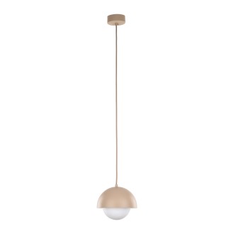 TK Lighting 10644 - Luster BONO SABIA 1xG9, Ø170, béžová