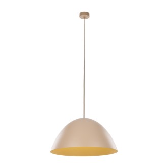 TK Lighting 10658 - Luster FARO SABIA 1xE27, Ø500, béžová