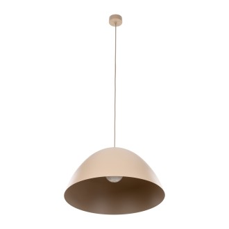 TK Lighting 10658 - Luster FARO SABIA 1xE27, Ø500, béžová