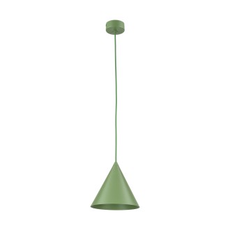 TK Lighting 10885 - Luster CONO PEAPOD S 1xE27, Ø190, zelená