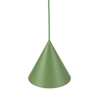 TK Lighting 10885 - Luster CONO PEAPOD S 1xE27, Ø190, zelená