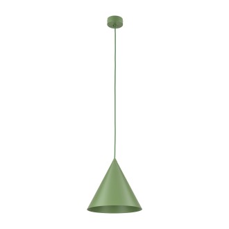 TK Lighting 10886 - Luster CONO PEAPOD M 1xE27, Ø250, zelená