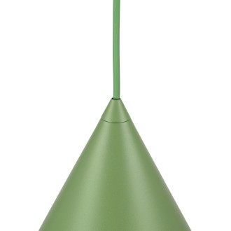 TK Lighting 10887 - Luster CONO PEAPOD L 1xE27, Ø320, zelená