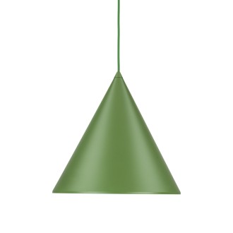 TK Lighting 10887 - Luster CONO PEAPOD L 1xE27, Ø320, zelená