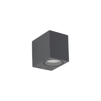 TK Lighting 10969 - Vonkajšie nástenné svietidlo AXIS GRAY 1xGU10, IP44, sivá